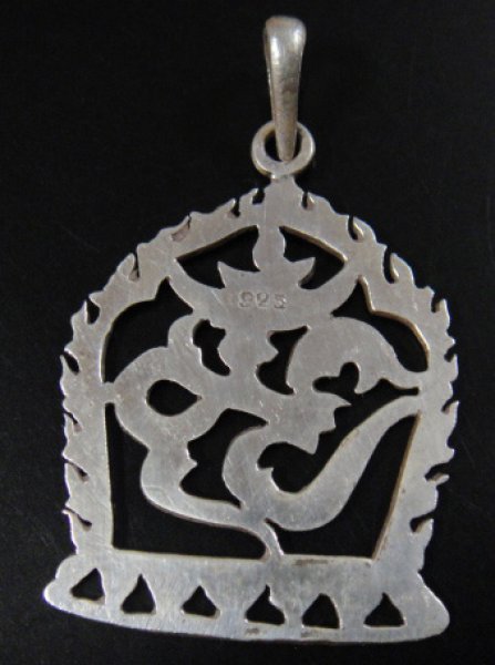 画像3: 梵字（オム）silver925トップ  (3)