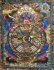 画像1: ◆六道輪廻図（Wheel of Life）/タンカ／仏画／曼荼羅／チベット-A (1)