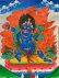 画像2: ◆ヴァジュラ・パーニ（金剛手）タンカ／仏画／曼荼羅／チベット (2)