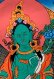 画像3: ◆グリーンタ−ラ（緑多羅菩薩）タンカ／仏画／曼荼羅／チベット (3)