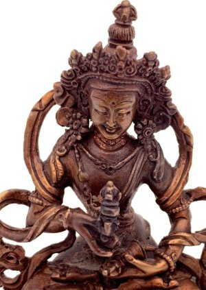 画像4: ◆ヴァジュラサットヴァ（金剛さった）像◆仏教　チベット ◆アンティーク風-AZ