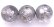 画像2: 天然石水晶銀彫り青龍12mm玉＆インカローズ&アクアマリンのブレスレット (2)