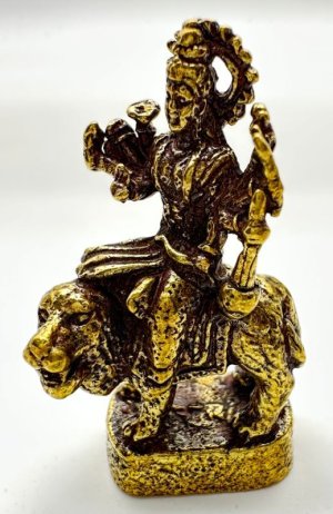 画像1: 豆仏像-◆ドゥルガー 像◆ヒンドゥ　インド