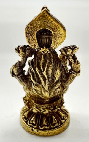 画像4: 豆仏像-◆ラクシュミ 像◆ヒンドゥ　インド