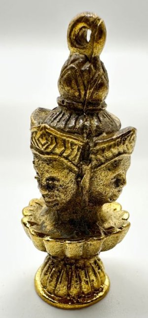画像2: 豆仏像-◆ブラフマー 像◆ヒンドゥ　インド
