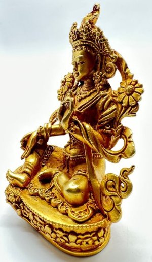 画像2: ◆グリーンターラー（緑多羅菩薩）◆仏教 チベット