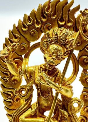画像4: ◆ダーキニー(荼枳尼天)・ライオンヘッド像◆SIMHAMUKHA◆仏教 チベット