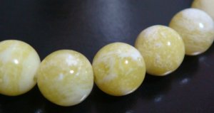 画像2: 天然石レモンジャスパー 8mm玉のブレスレット