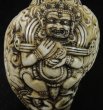 画像4: ◆チベット密教法具　法螺貝（シャンカ）ーマハーカーラ（大黒天） (4)