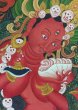 画像3: ◆ヴァジュラ・ヴァーラーヒー像（金剛亥母）ダーキニー　タンカ／仏画／チベット (3)