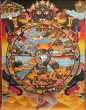 画像1: ◆六道輪廻図（Wheel of Life）/タンカ／仏画／曼荼羅／チベット-AA (1)