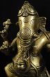画像2: ガネーシャ像（歓喜天）富と智恵の神◆インド-アンティーク風-A- (2)