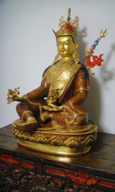 画像3: パドマサンババ(グル・リンポチェ)像LL◆仏教　チベット