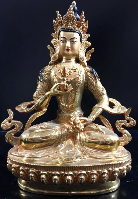 ヴァジュラ・パーニ（金剛手）像 仏教 チベット-GA-