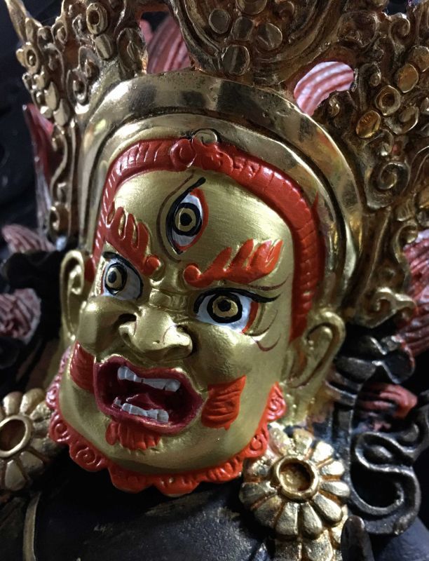 ヴァジュラ・パーニ（金剛手）像 仏教 チベット-GA（¥13,800） - 美術 ...