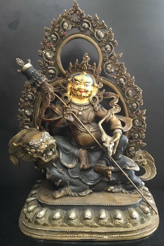 ◇ジャンバラ(宝蔵神)像◇仏教 チベット TashiTage【タシタゲ】