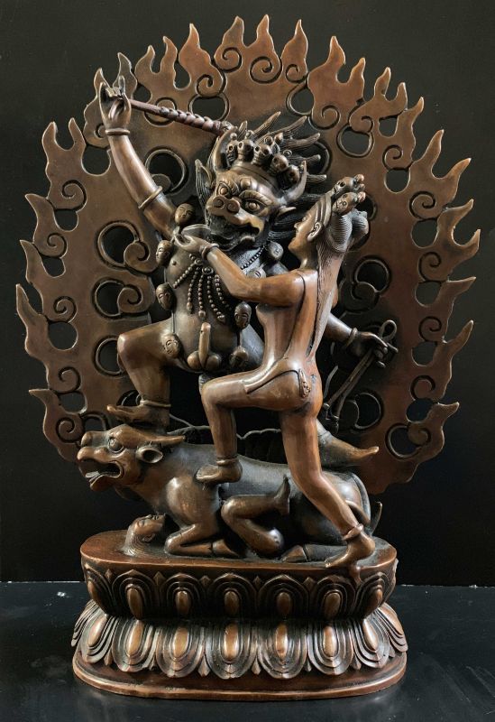 閻魔大王 ヤマ 像 仏教 チベット Tashitage タシタゲ