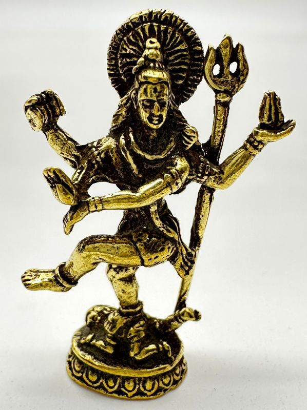 販売するヒンドゥー教美術 銅製 シヴァ神像 パールパティー像 ガネーシャ像 置物 古物 愛蔵 仏像